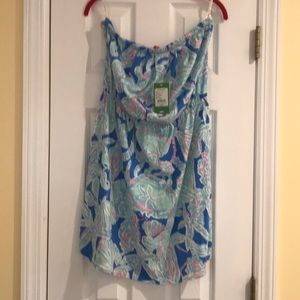 NWT Lily Pulitzer strapless Dress